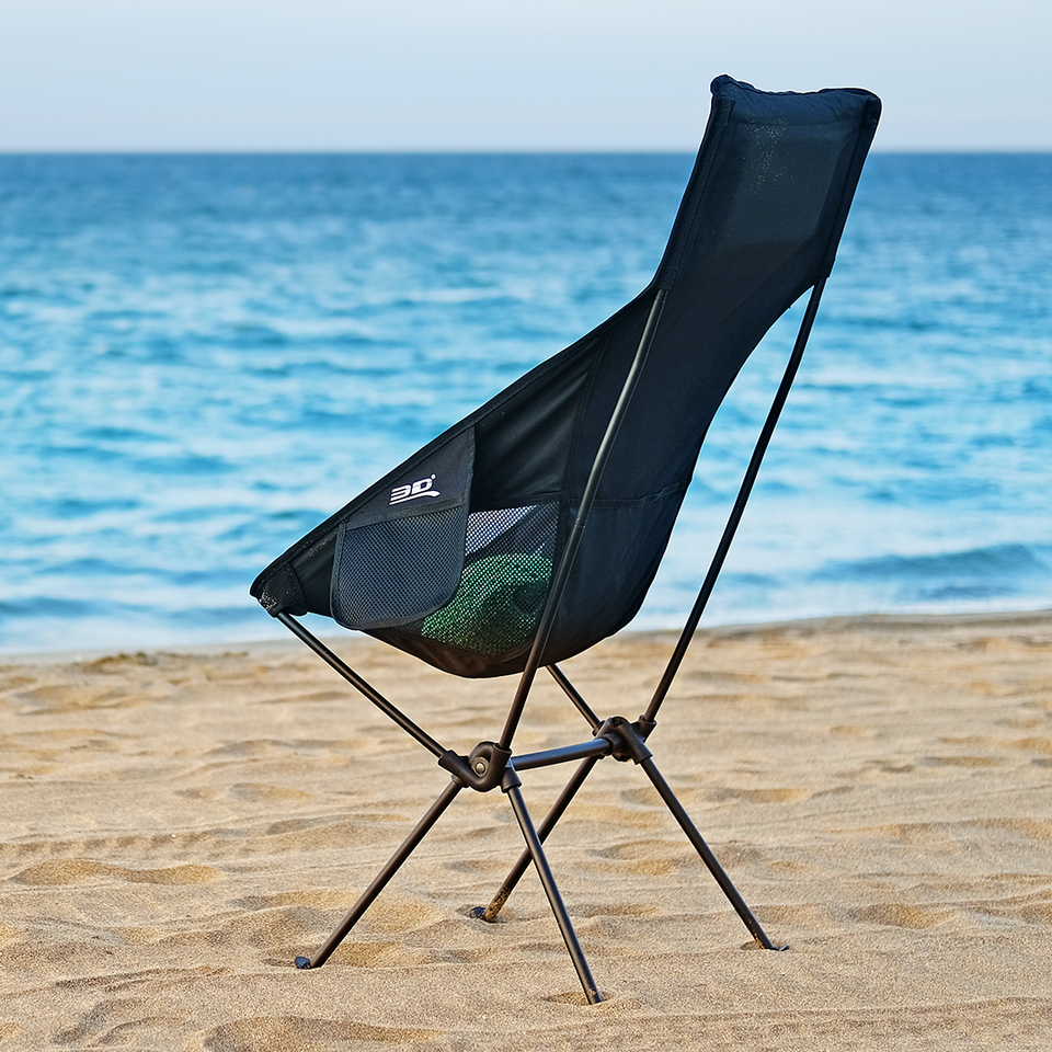 3D camping field chair