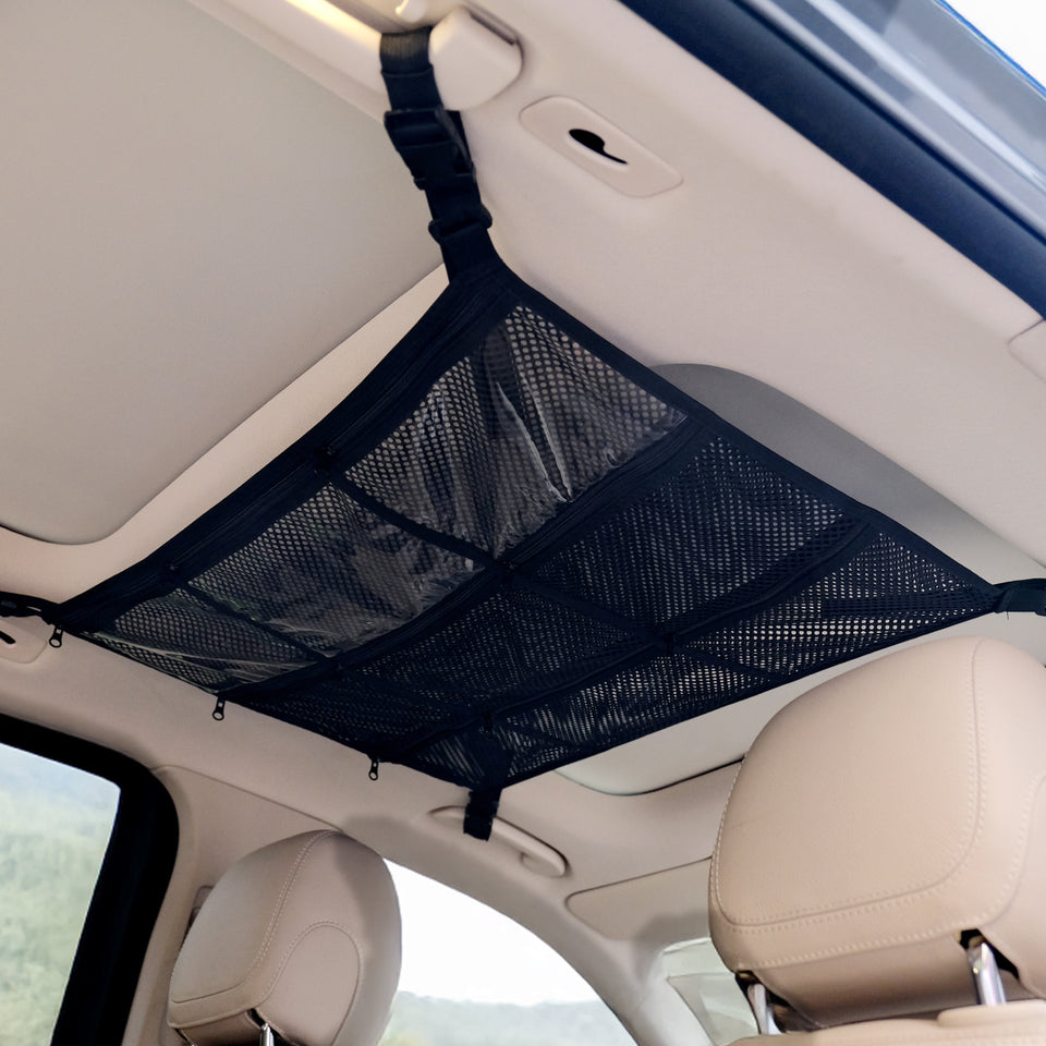 3D™ CAR CEILING GRID CARGO NET ตาข่ายเก็บของบนหลังคาแบบ 9 ช่อง