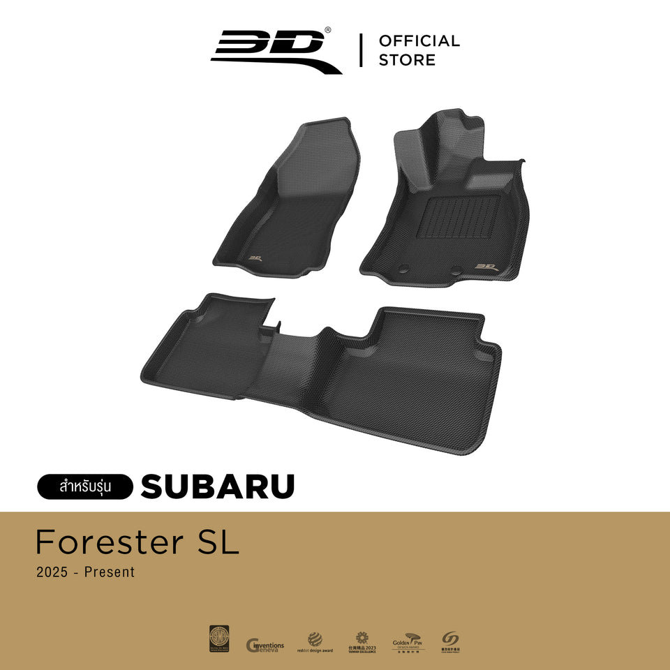 3D™ KAGU พรมปูพื้นรถยนต์ SUBARU Forester SL