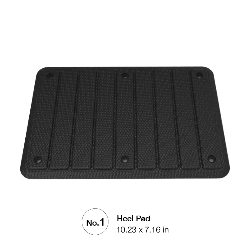 3D™ HEEL PAD แผ่นกันสึกรองส้นเท้า สำหรับพรมรถยนต์ทุกรุ่น