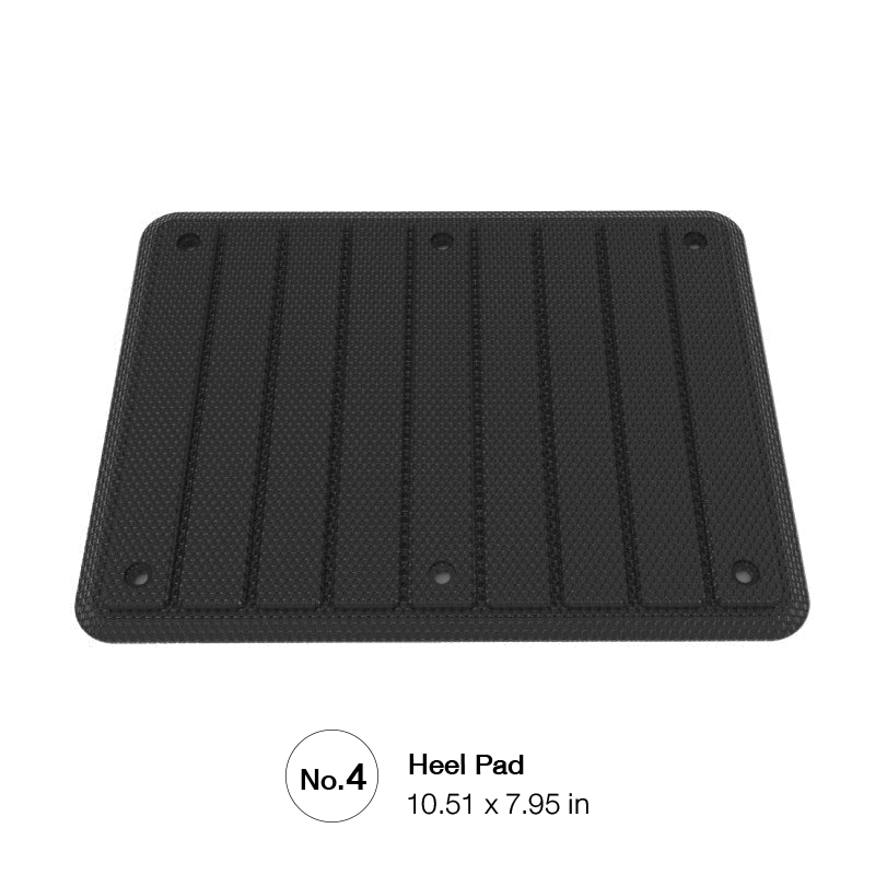 3D™ HEEL PAD แผ่นกันสึกรองส้นเท้า สำหรับพรมรถยนต์ทุกรุ่น
