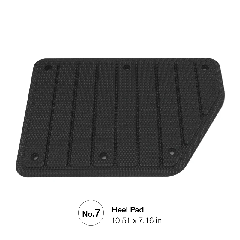 3D™ HEEL PAD แผ่นกันสึกรองส้นเท้า สำหรับพรมรถยนต์ทุกรุ่น