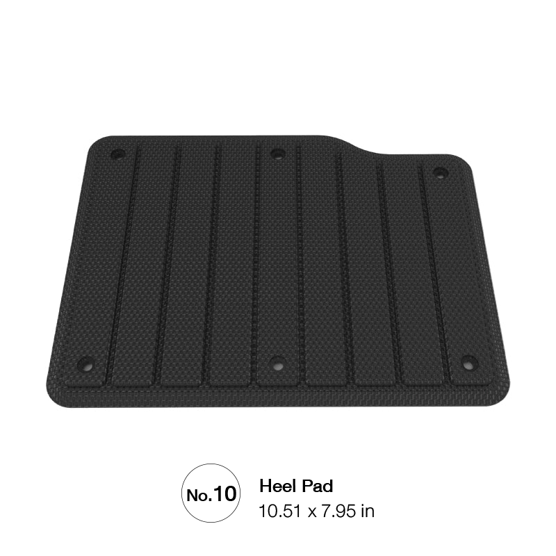 3D™ HEEL PAD แผ่นกันสึกรองส้นเท้า สำหรับพรมรถยนต์ทุกรุ่น