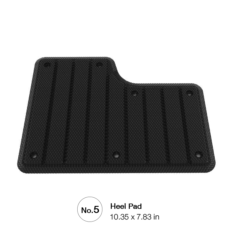 3D™ HEEL PAD แผ่นกันสึกรองส้นเท้า สำหรับพรมรถยนต์ทุกรุ่น